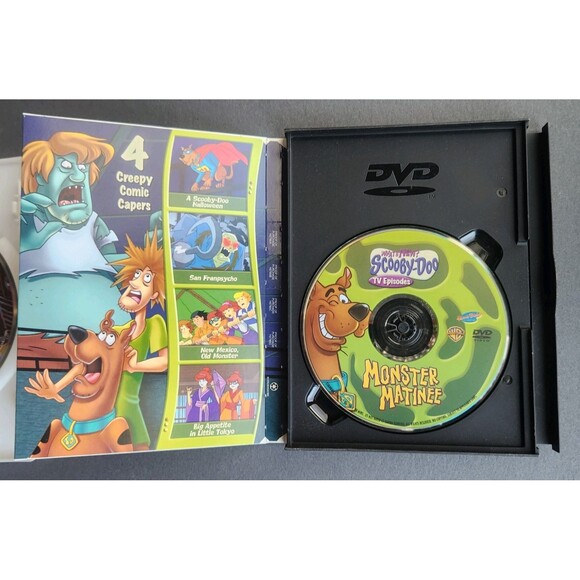 Scooby-doo Lot of 4 DVDS Monster Matinee/Arabian Nights/Pirates Ahoy/Space Ape - Picture 5 of 11